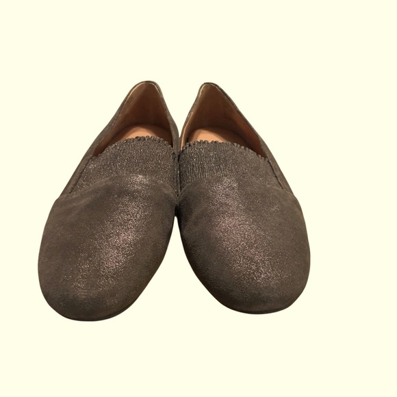 Gentle Souls By Kenneth Cole Signature Leather Eugene Ruffle Flat Loafers Sz. 10 - Picture 2 of 11